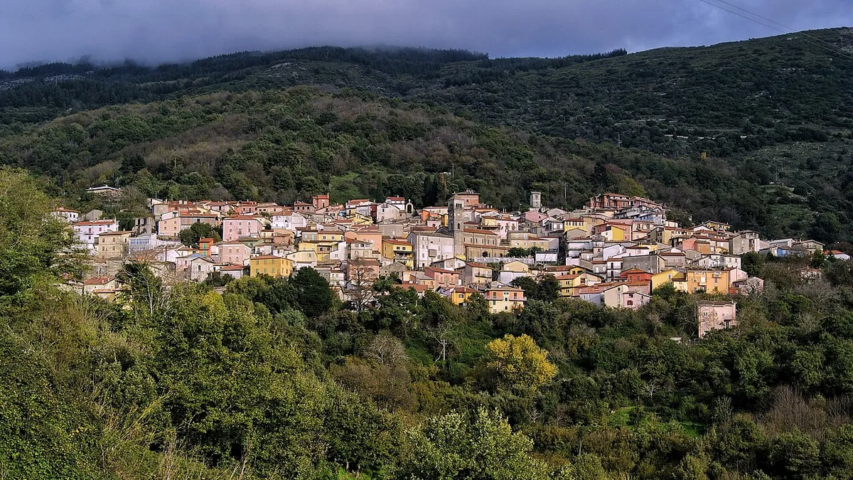 Veduta di Aritzo