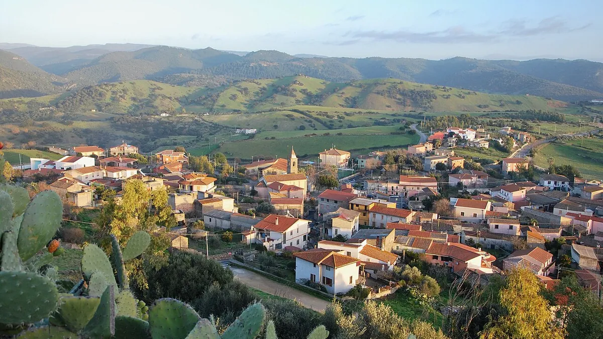 Veduta di Asuni