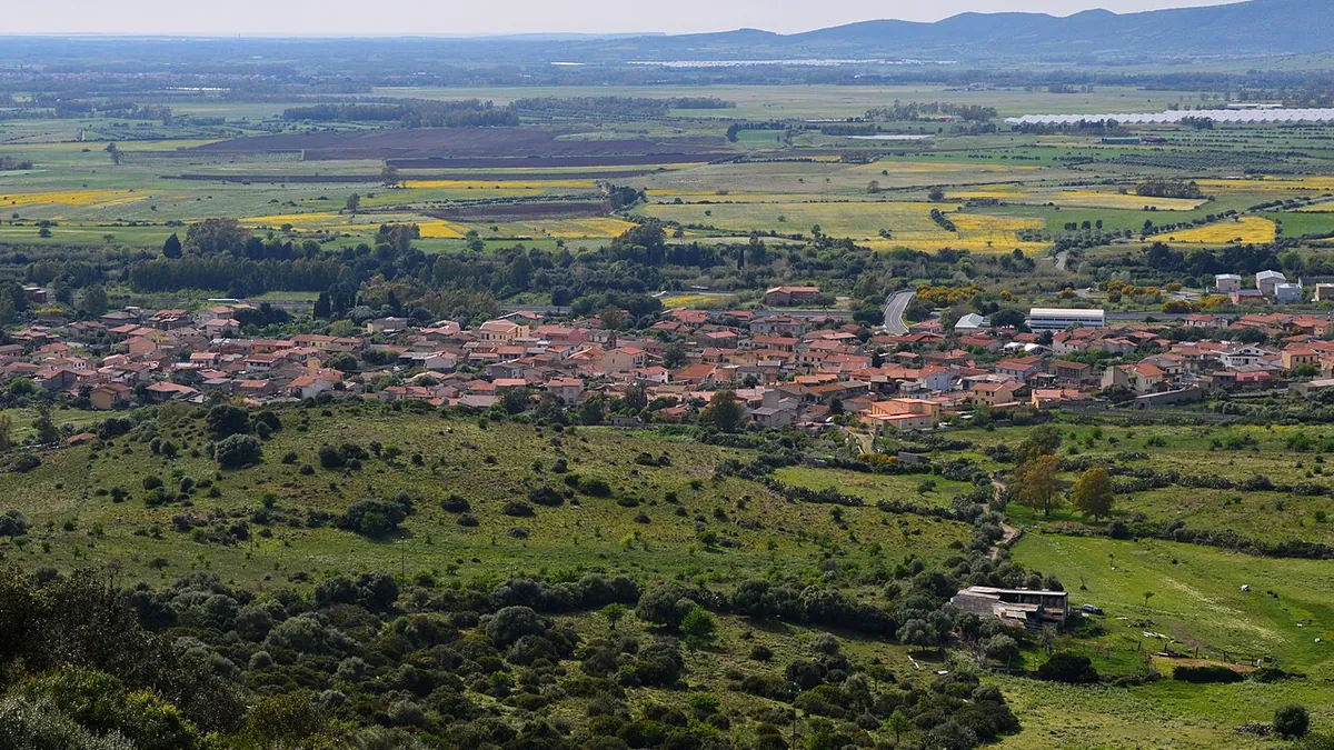 Veduta di Bauladu