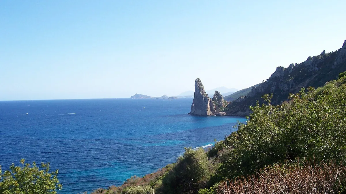 Veduta di Baunei