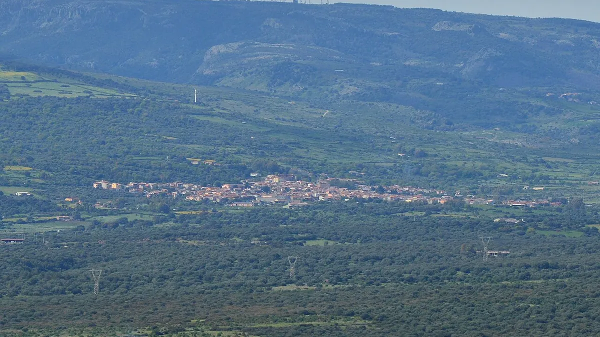 Veduta di Bonarcado