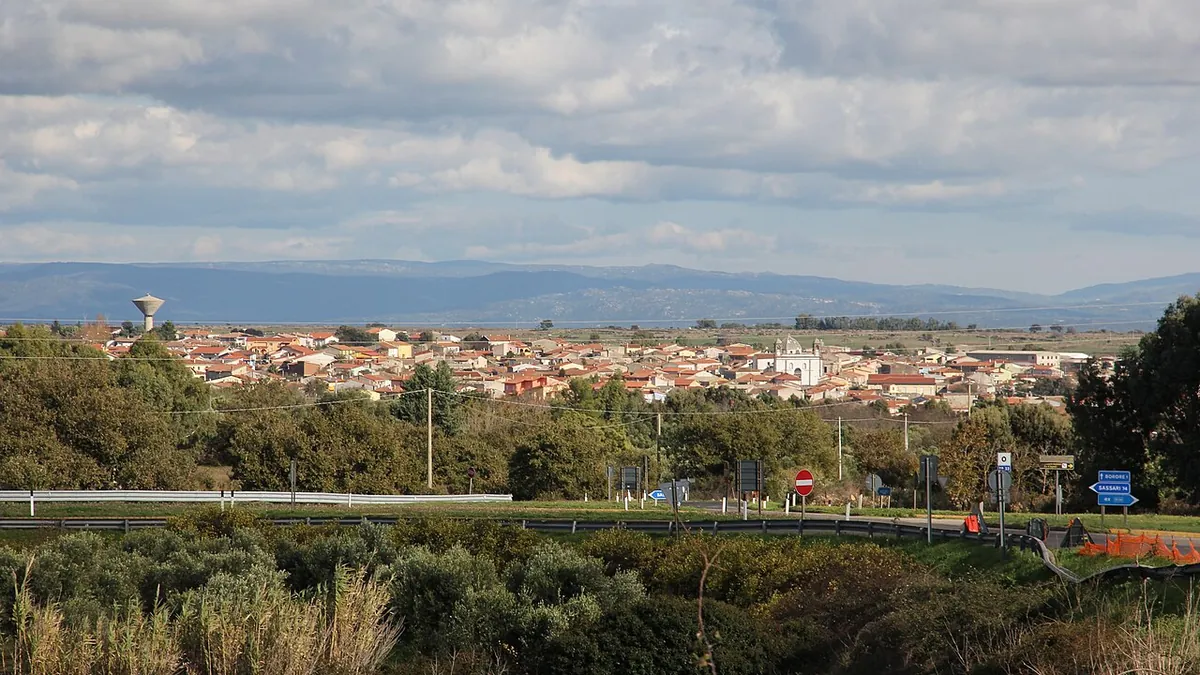 Veduta di Borore