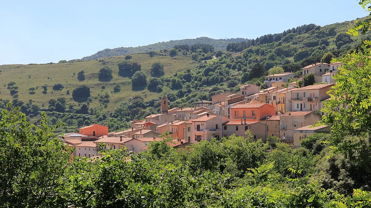Veduta di Bortigiadas