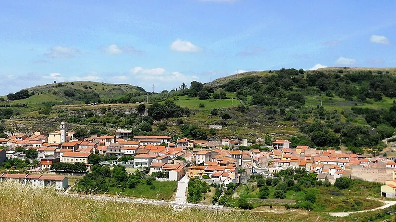 Veduta di Borutta