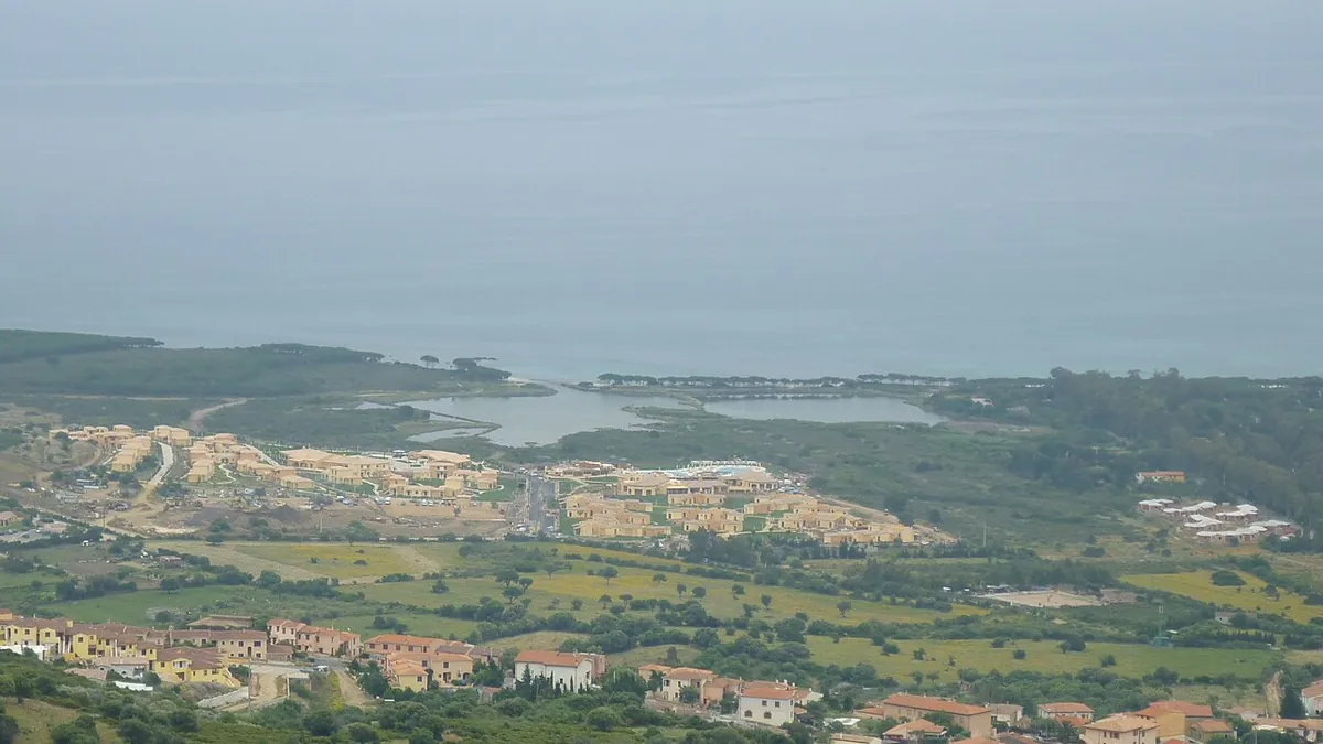 Veduta di Budoni