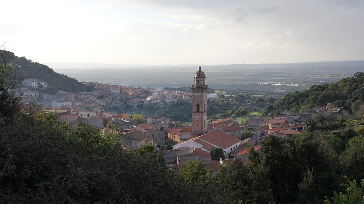 Veduta di Busachi