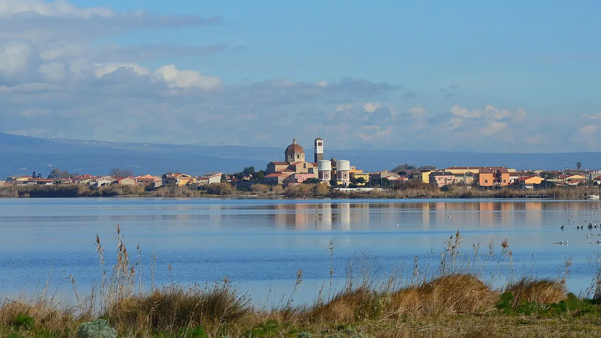 Veduta di Cabras