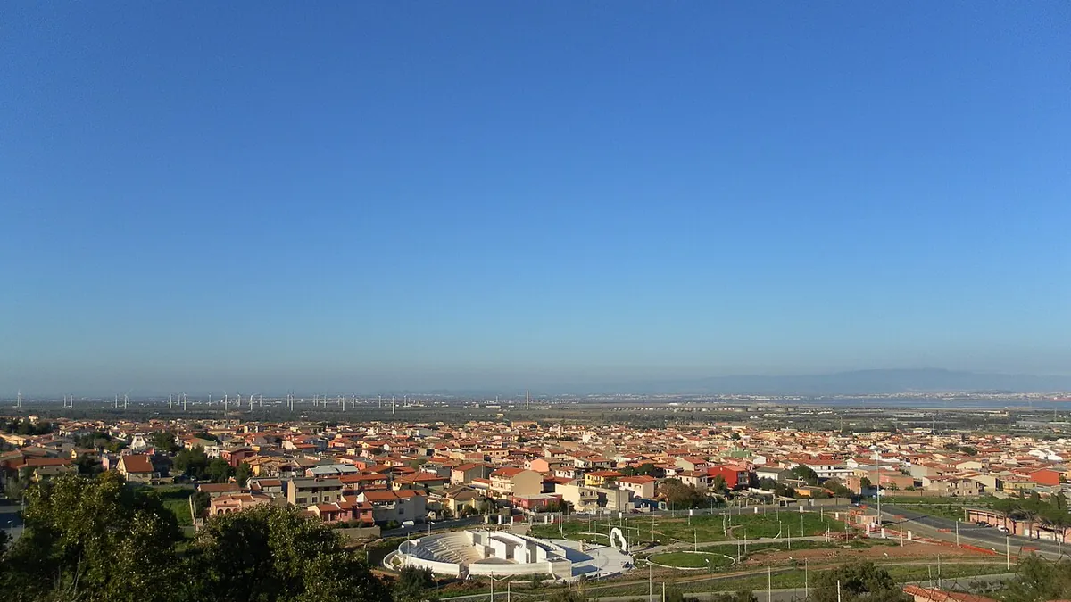 Veduta di Capoterra