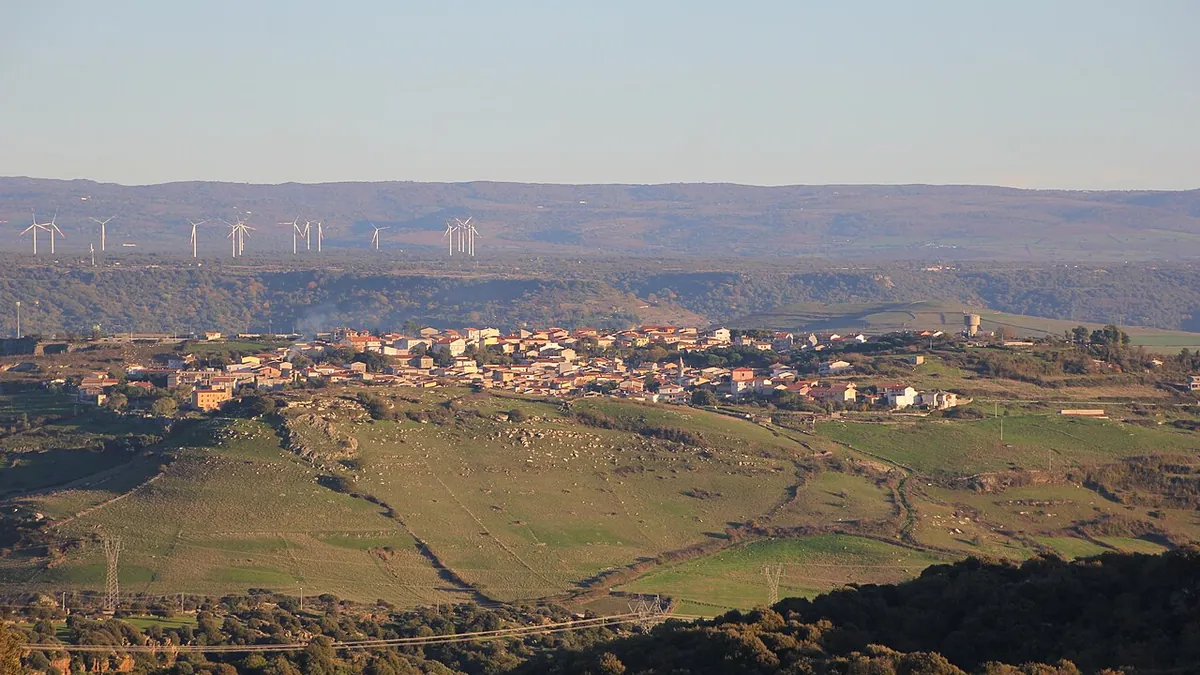 Veduta di Cossoine