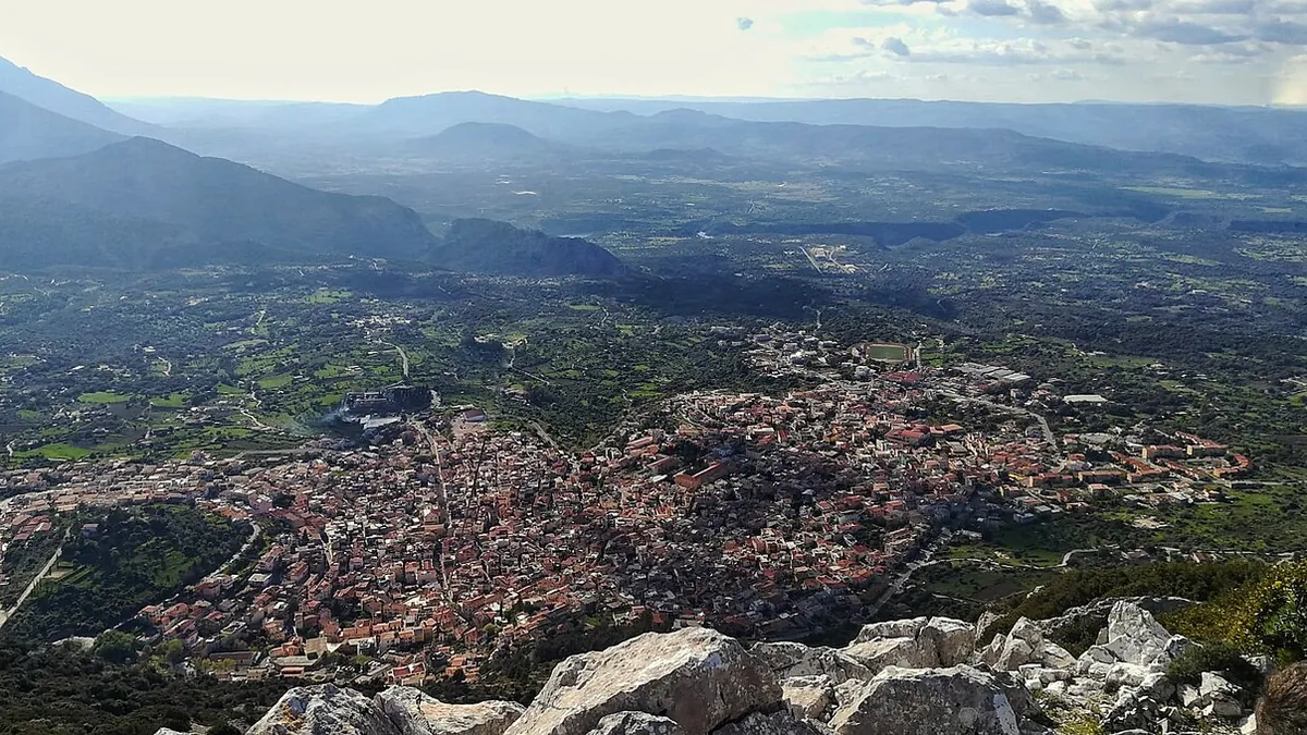 Veduta di Dorgali