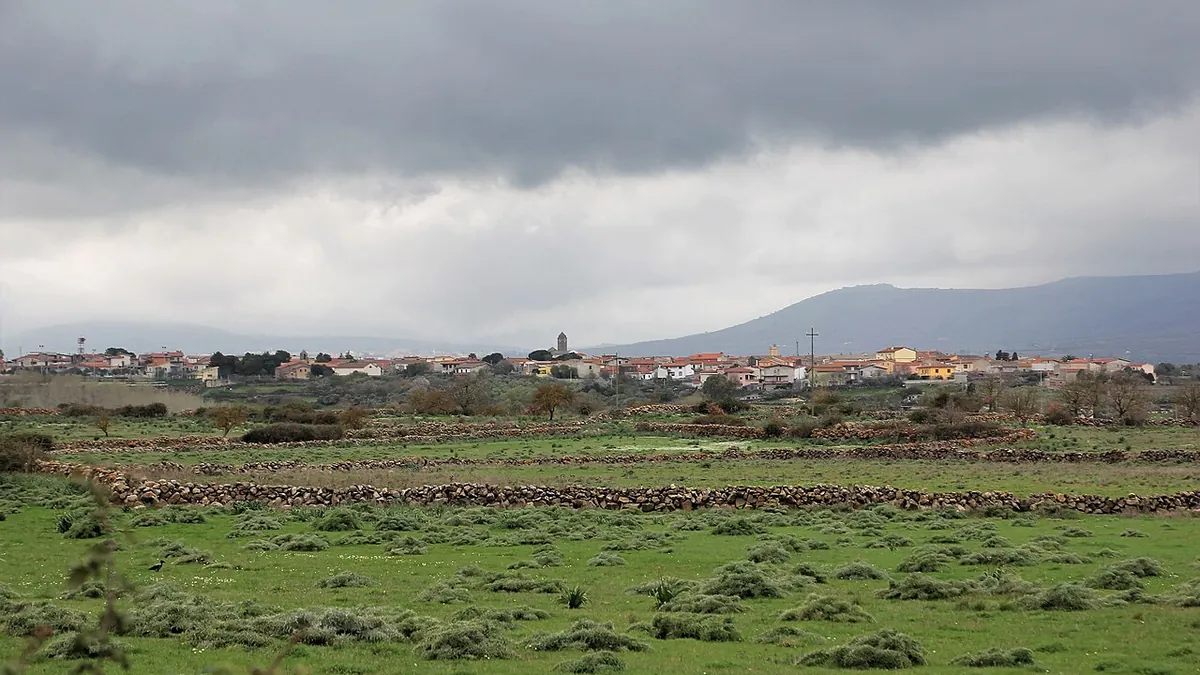Veduta di Dualchi