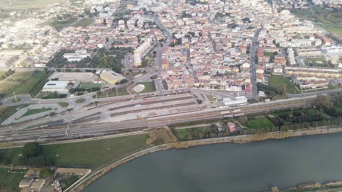 Veduta di Elmas