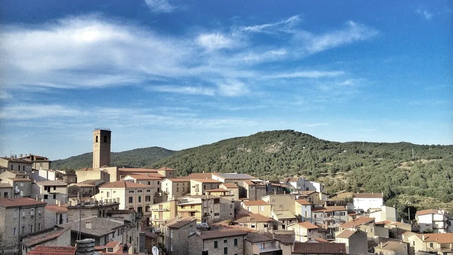 Veduta di Gavoi