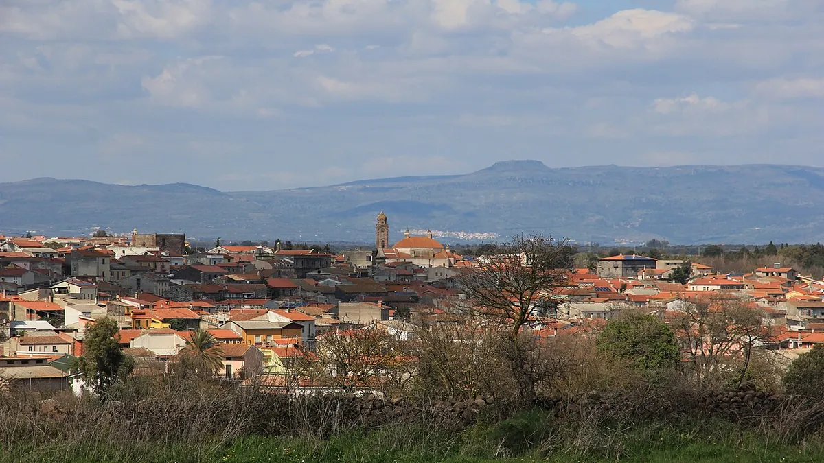 Veduta di Ghilarza
