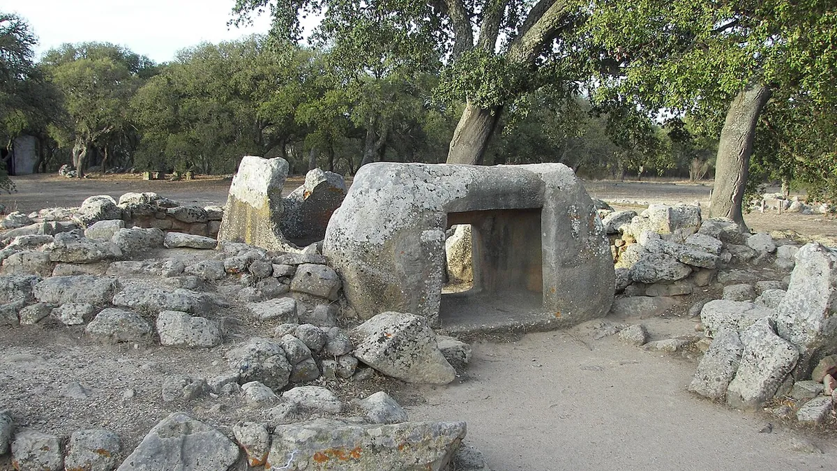 Veduta di Goni