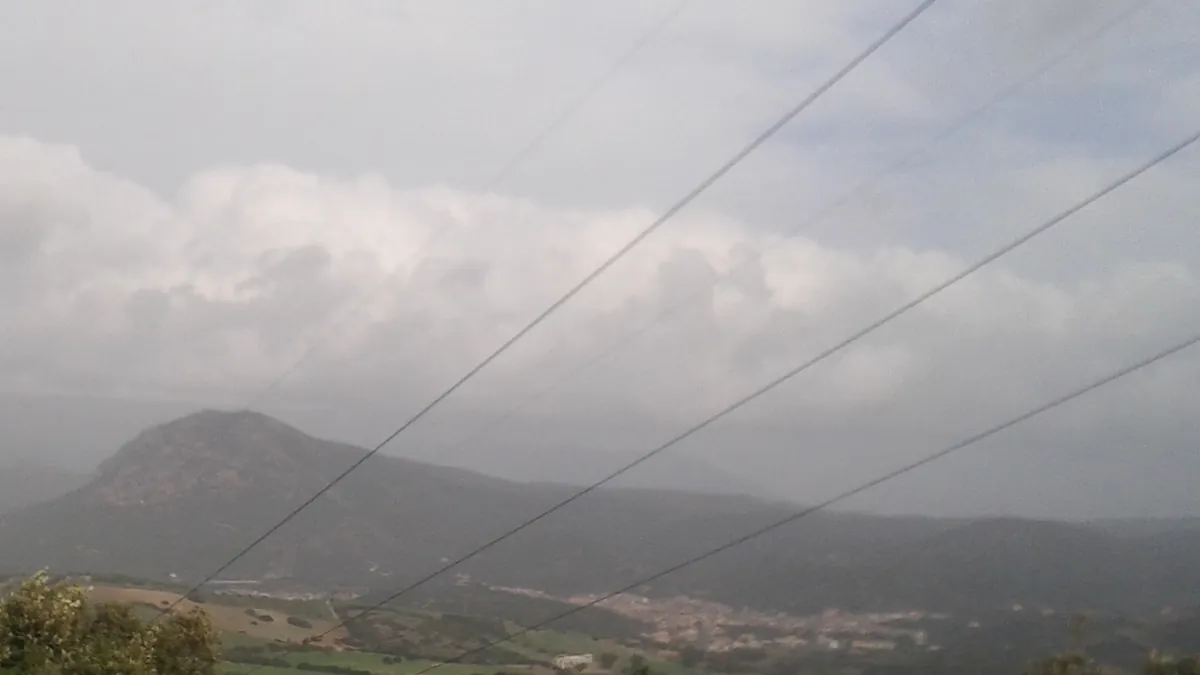 Veduta di Gonnesa