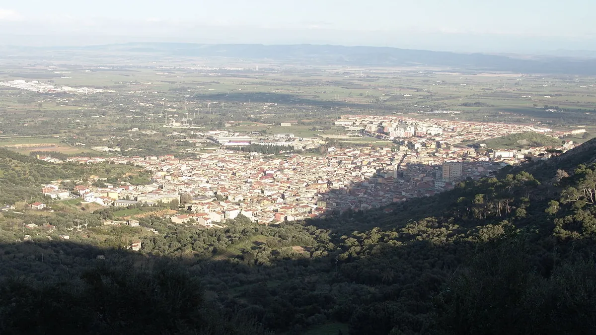 Veduta di Guspini