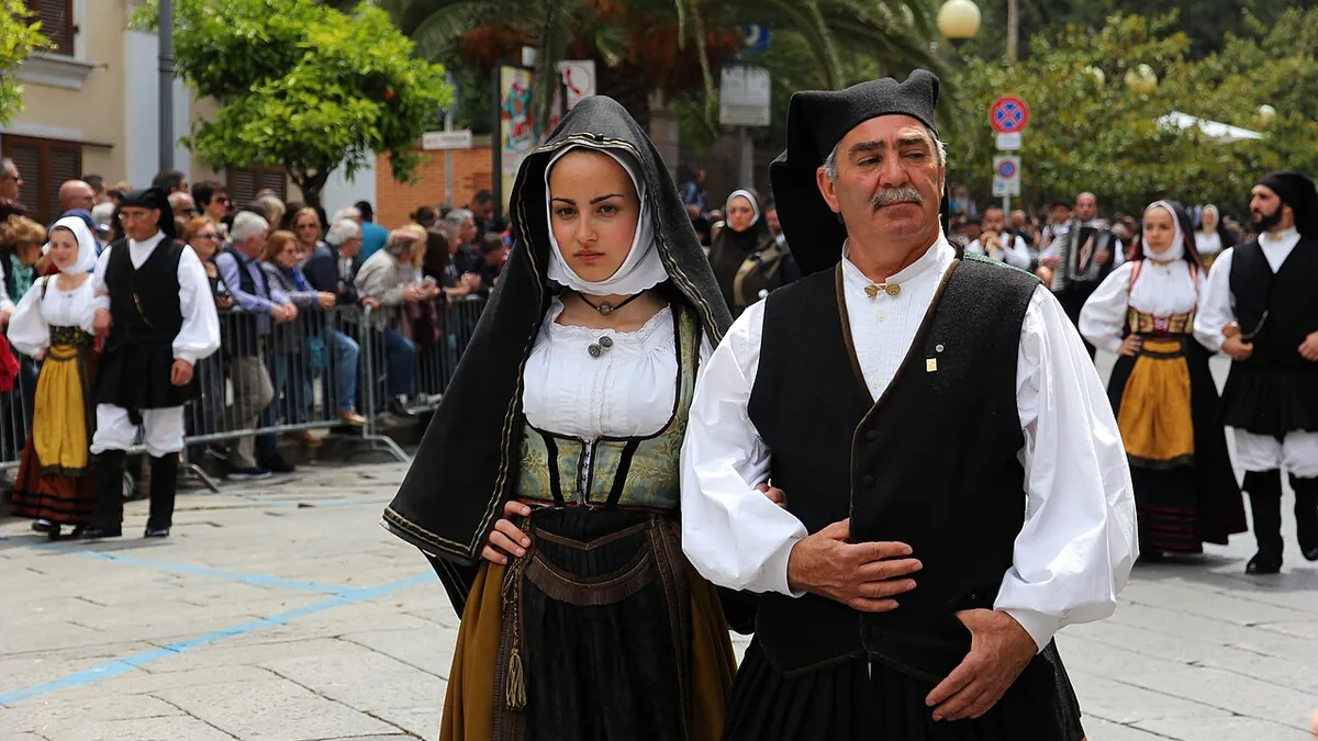 Veduta di Isili