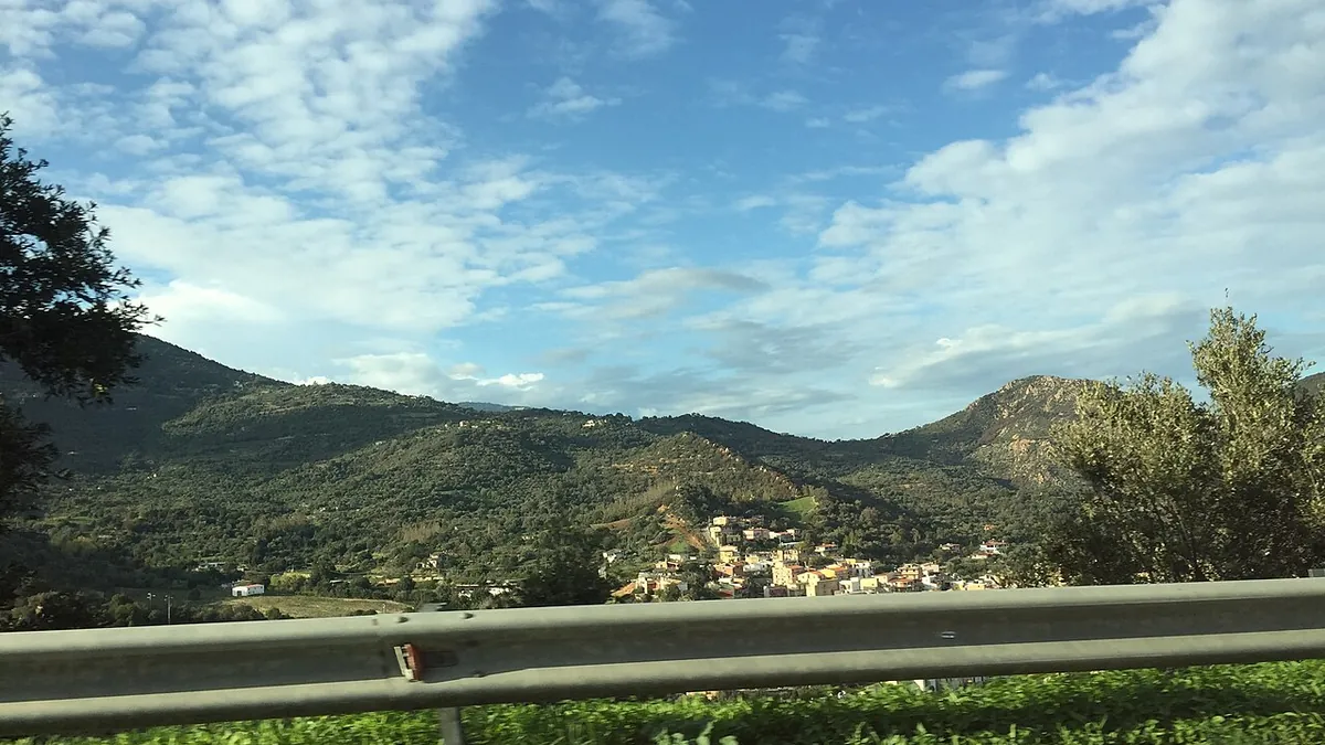 Veduta di Loceri