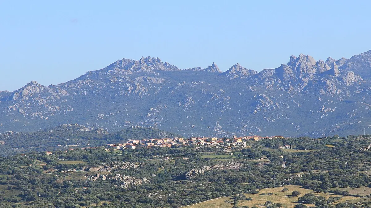 Veduta di Luras