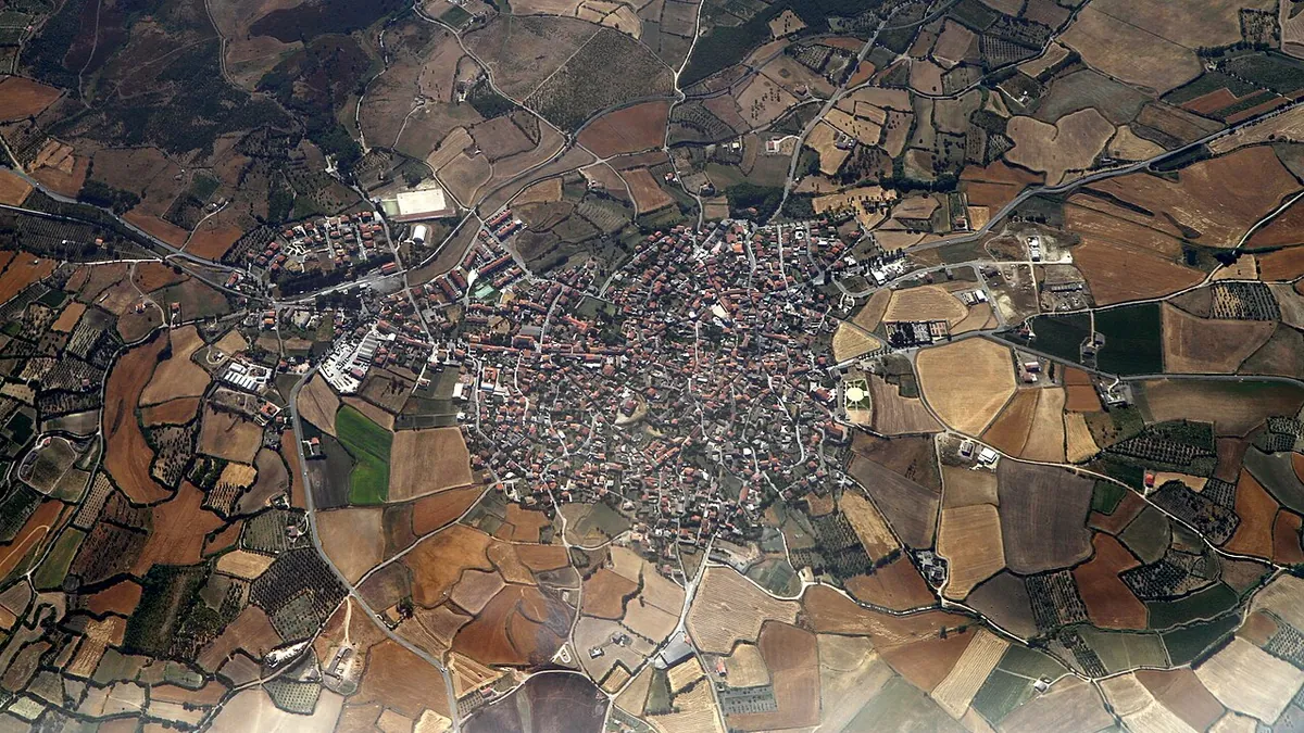 Veduta di Mandas