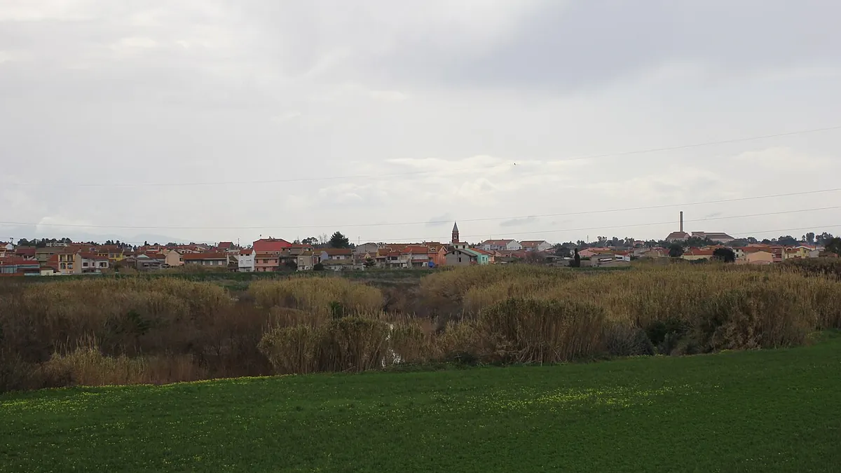 Veduta di Marrubiu
