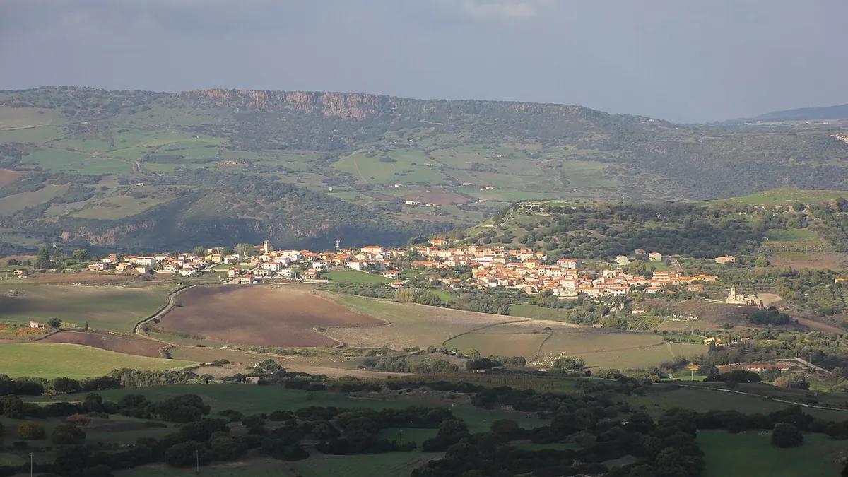 Veduta di Martis