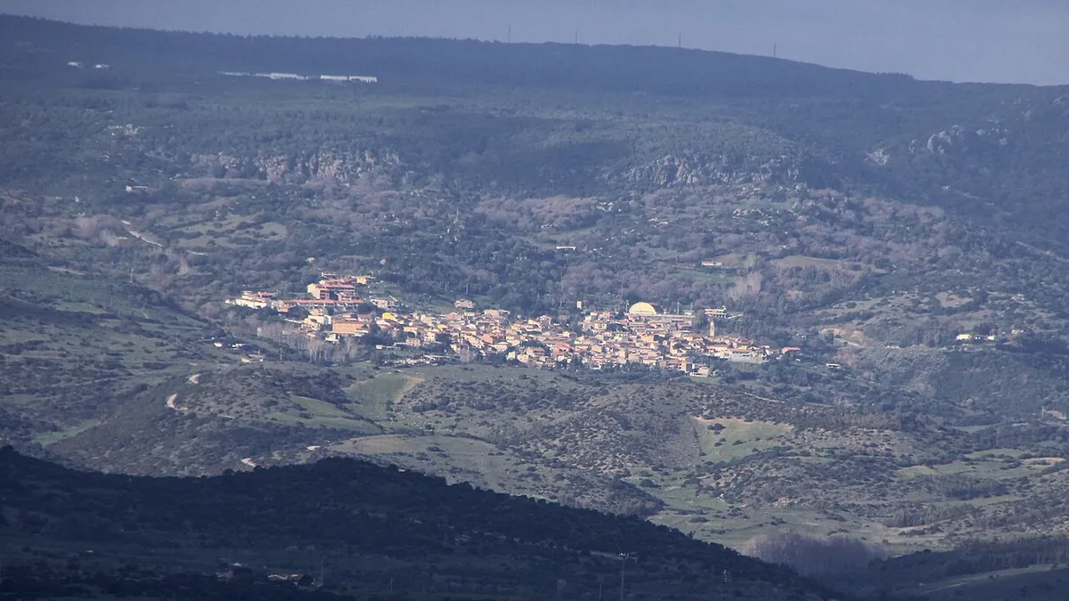 Veduta di Morgongiori