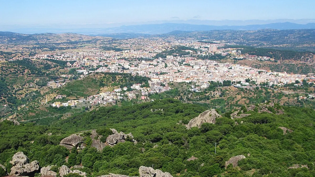 Veduta di Nuoro