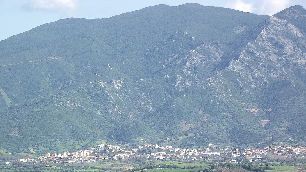 Veduta di Nuxis