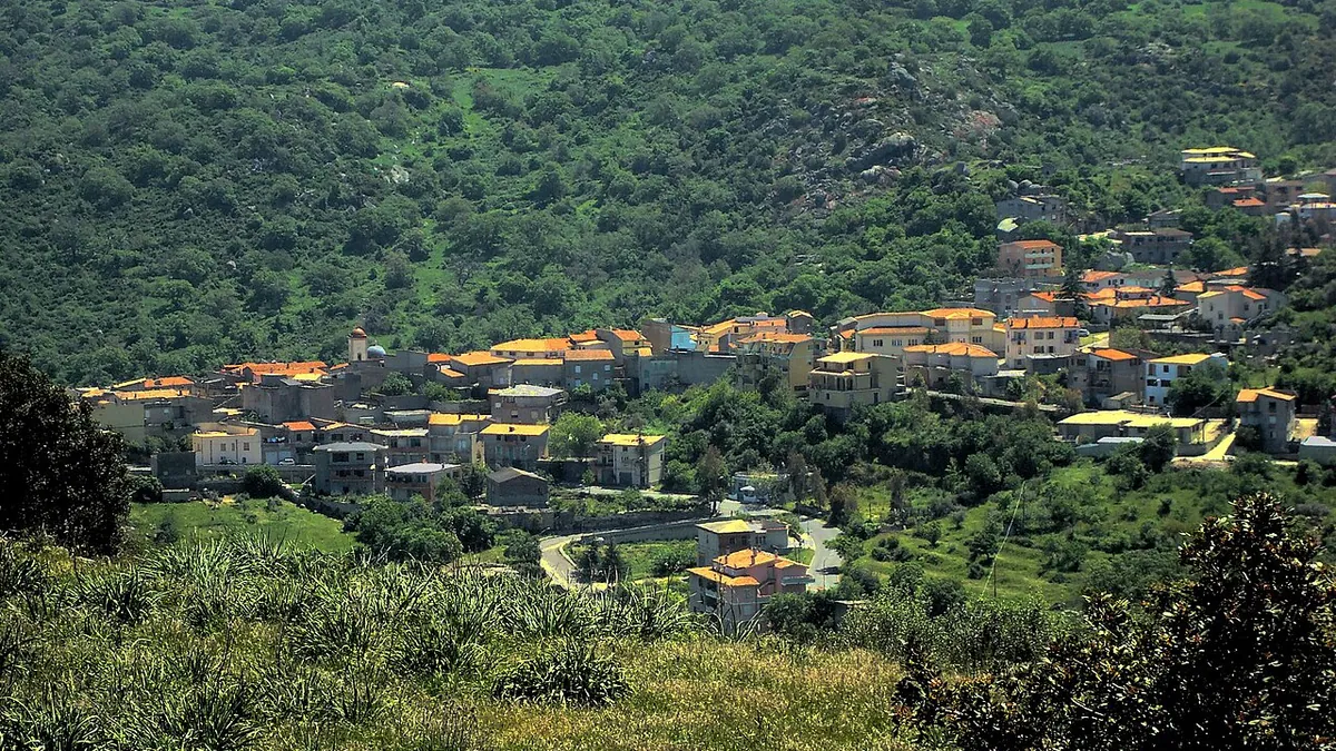 Veduta di Oniferi
