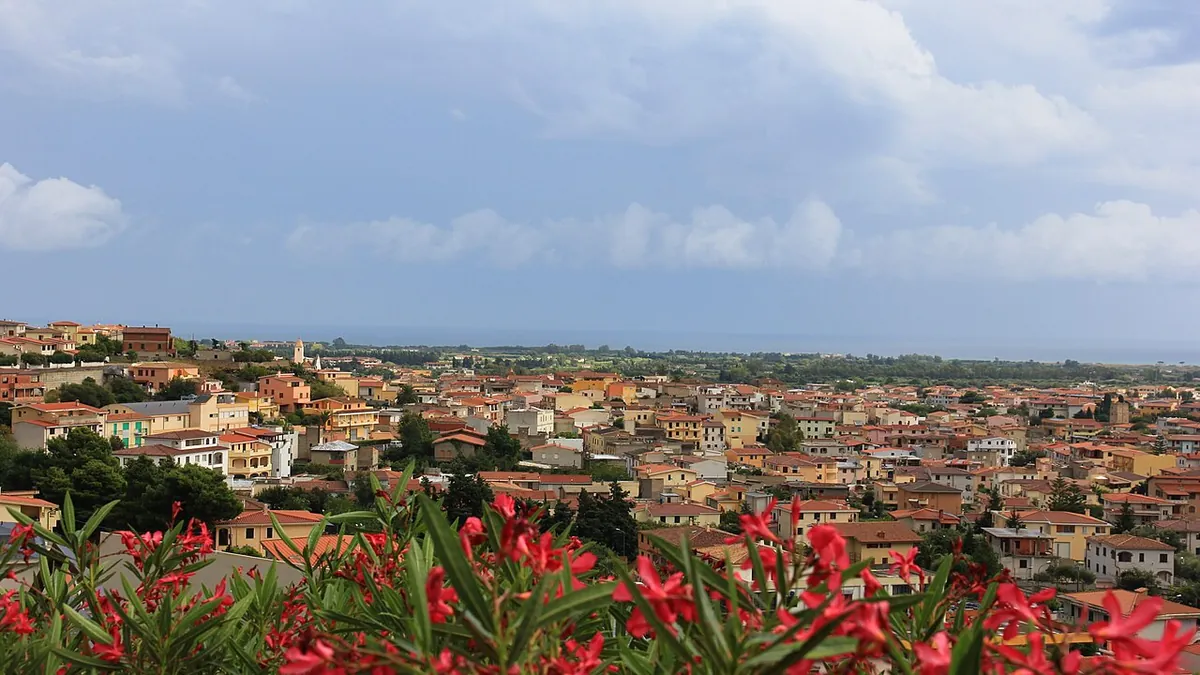 Veduta di Orosei