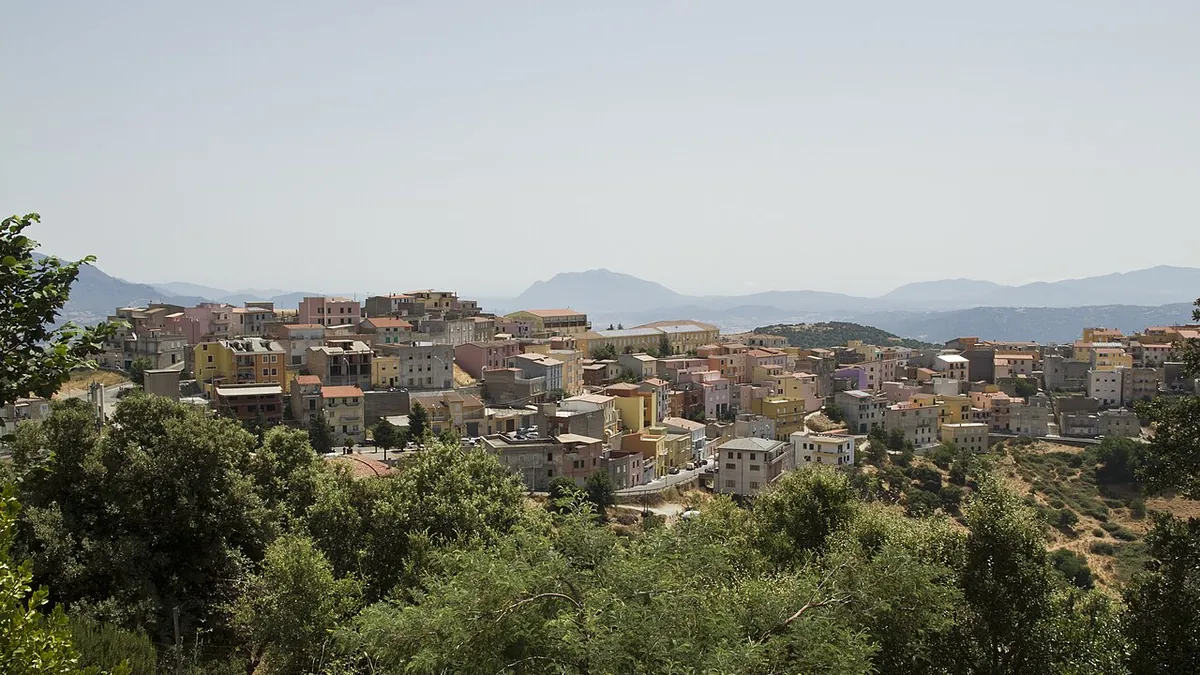 Veduta di Orune