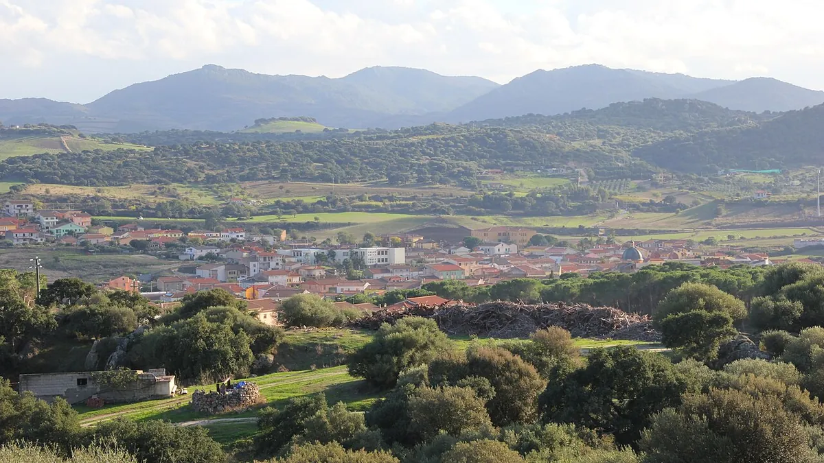 Veduta di Oschiri