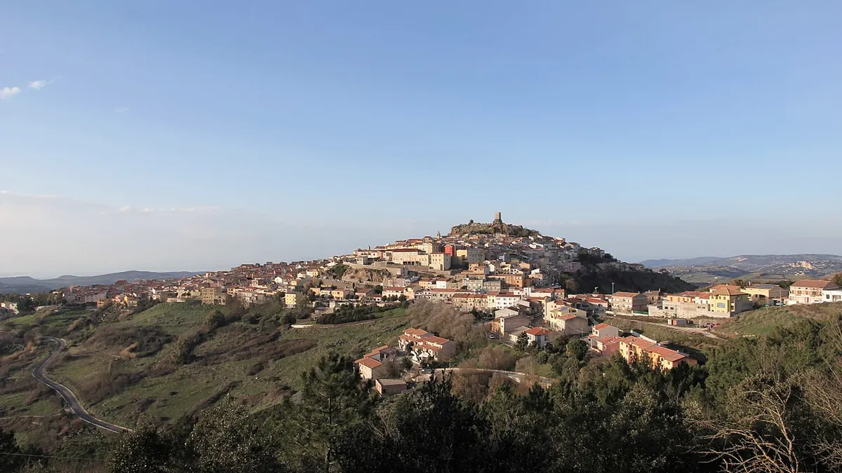 Veduta di Osilo