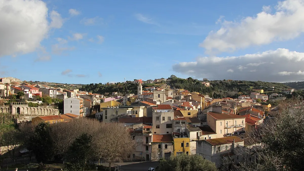 Veduta di Ossi