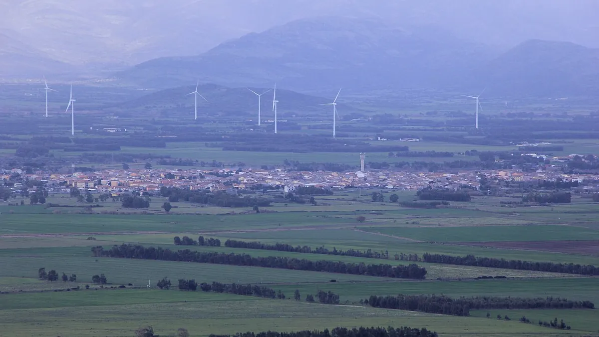 Veduta di Pabillonis