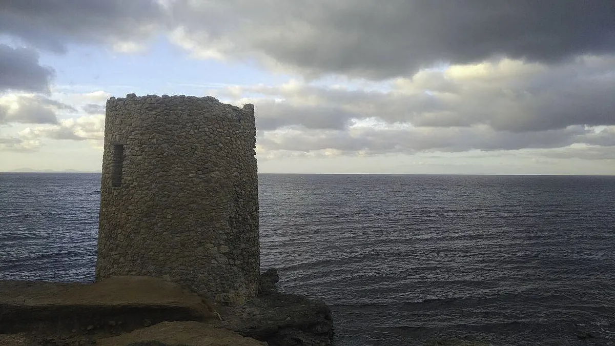 Veduta di Porto Torres