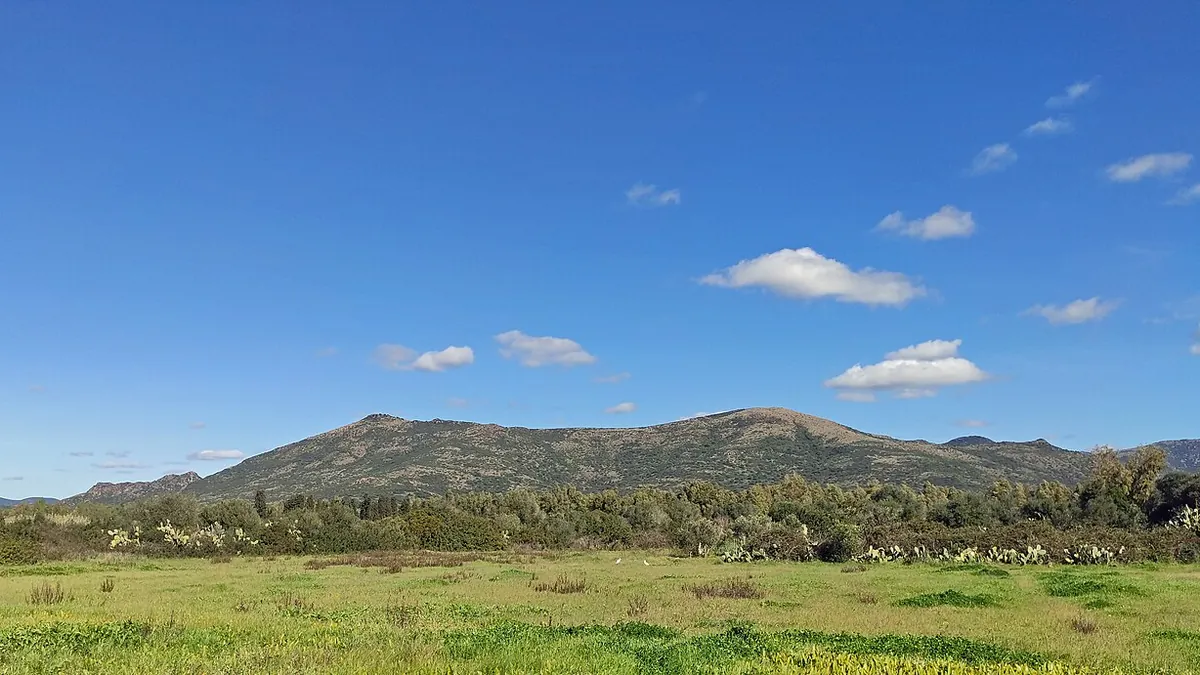 Veduta di San Giovanni Suergiu