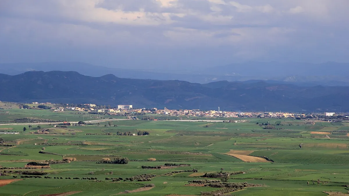 Veduta di Sanluri