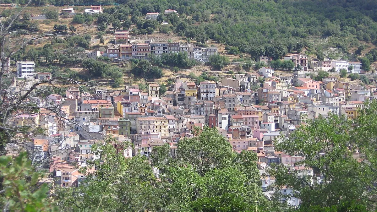 Veduta di Seui