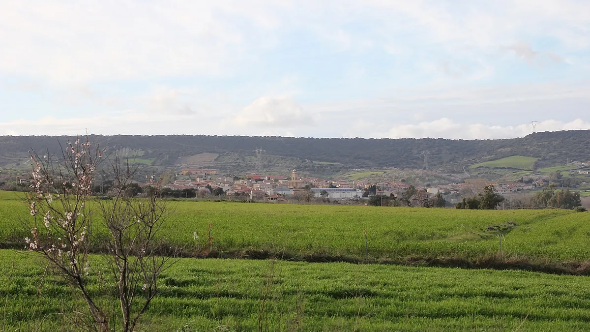 Veduta di Siddi