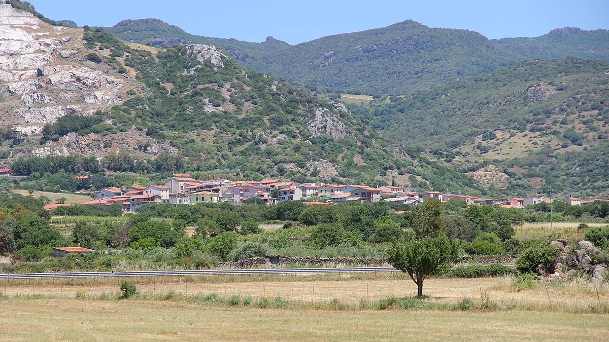 Veduta di Silanus