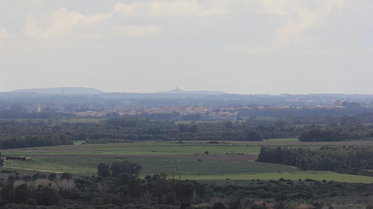 Veduta di Solarussa