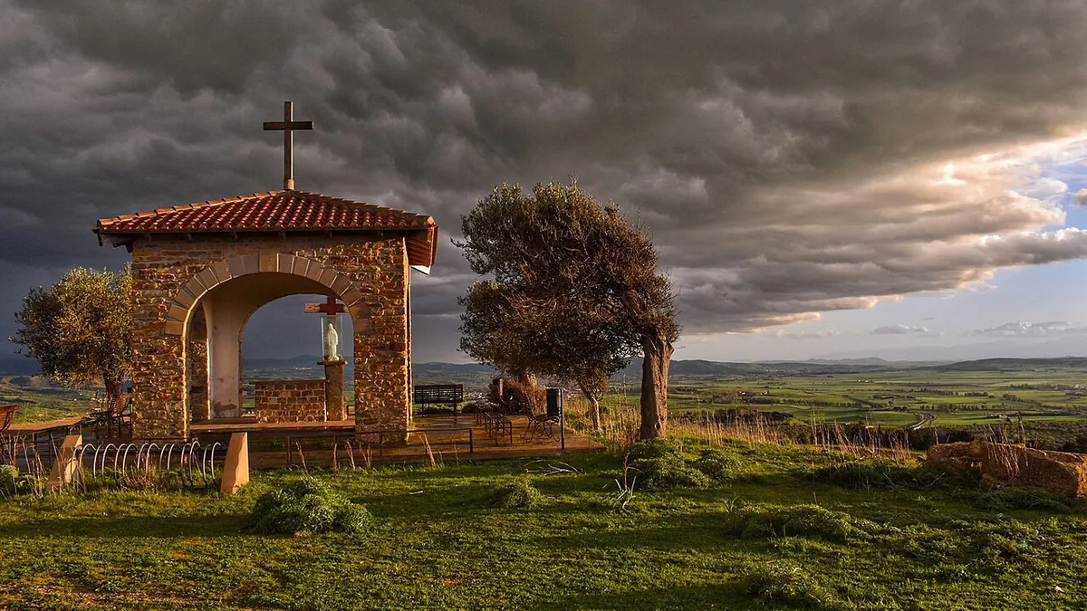Veduta di Suelli