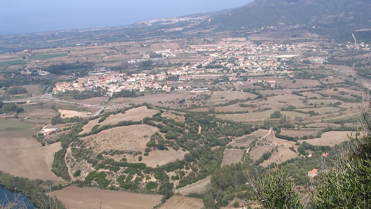 Veduta di Viddalba