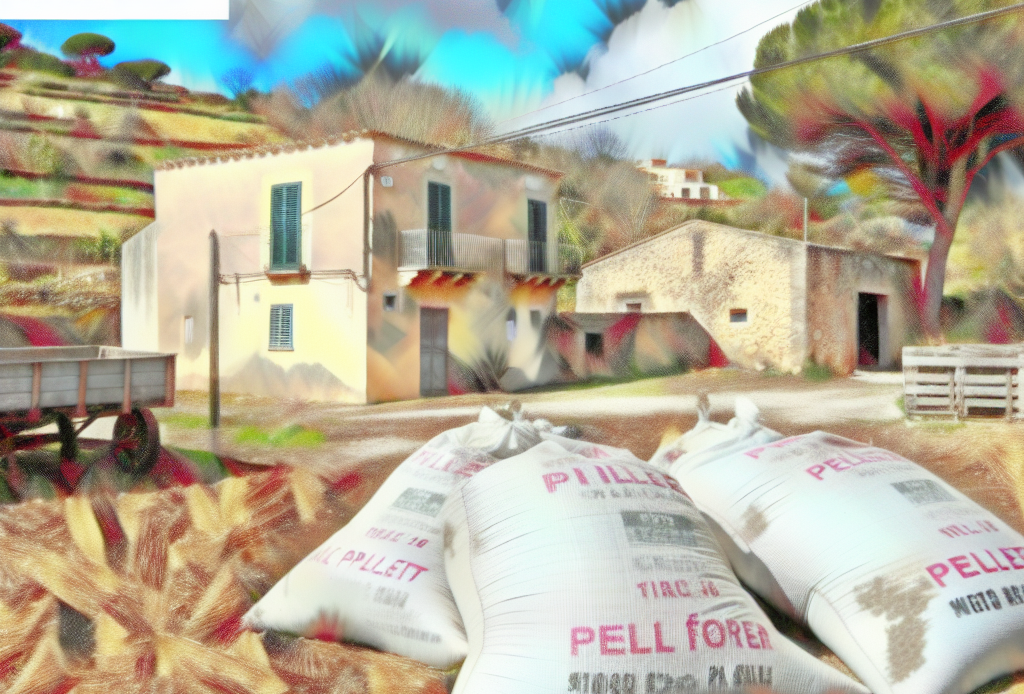 Pellet prestagionale Villa San Pietro provincia di Cagliari Vendita Pellet Villa San Pietro