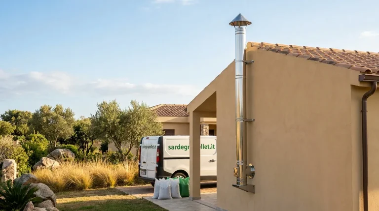 La canna fumaria per la stufa a pellet: cosa serve davvero