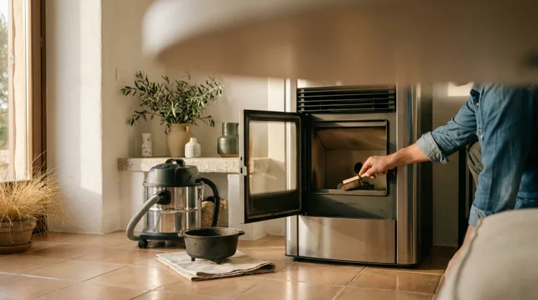 Manutenzione della stufa a pellet: cosa fare e chi decide ogni quanto