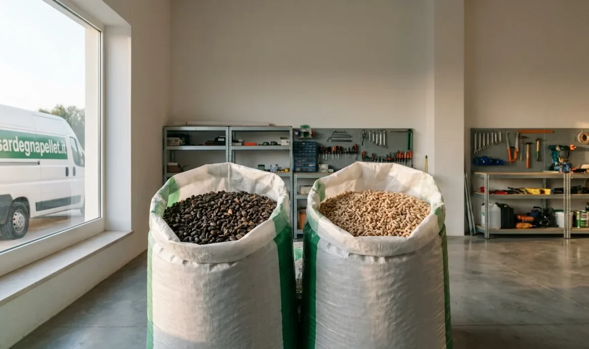 Nocciolino di sansa in Sardegna: conviene al posto del pellet?